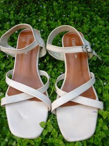 White Strappy Sandals