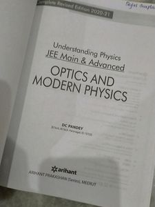 Optics And Modern Physics By DC Pandey Sir