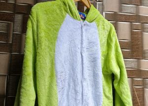 Fun Green woolen jumpsuit for women&#39;s