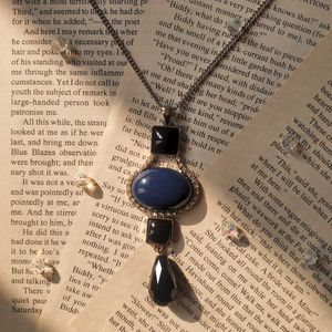 Edwardian Pendant: Imported Necklace