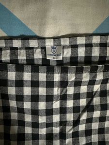 Gingham Puff Sleeve Dress