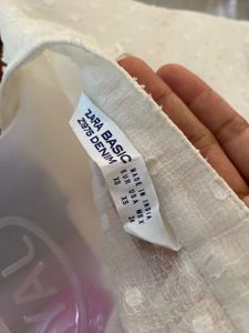 ZARA Elegant Embroidered Top