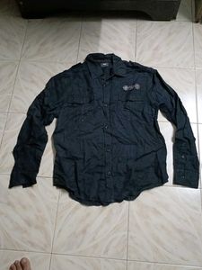Men's Black Casual Shirt