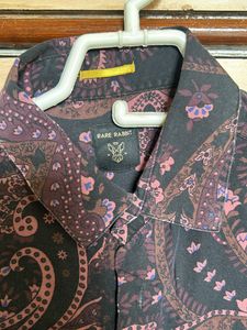 Rare Rabbit Printed Mens Shirt