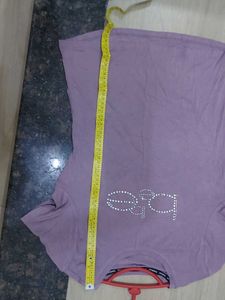 Babe Round Neck Casual T-shirt.