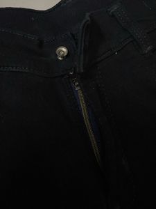 Black Cargo Jeans ankel length