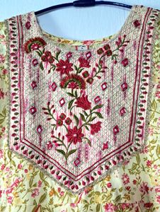Floral Print Gown