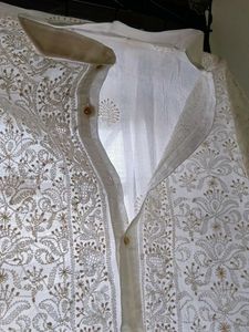 Elegant White Kurta