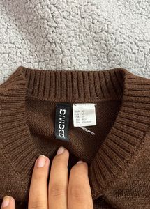 H&amp;M WOOL LOOSE FITTED TOP