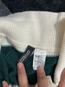 Striped Knit Sweater