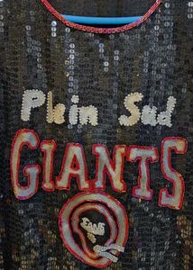 Plein Sud Giants Sequin Tank Top
