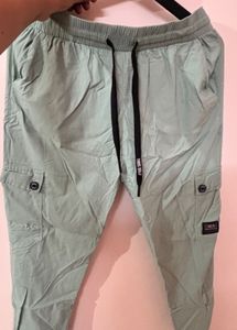 Green Cargo Joggers