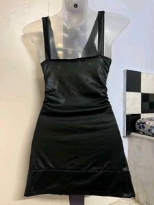 okay branded  Black Bodycon Party Dress