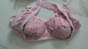 🩷36B Padded Cotton Bra BabyPink🩷