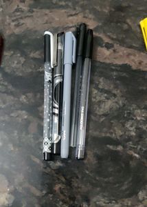 New Pens - Blue, Black And Red..!!
