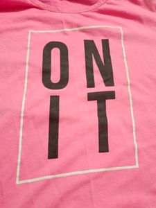 Pink ON IT T-Shirt