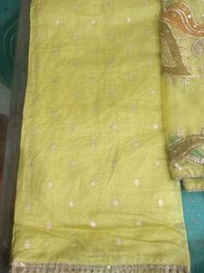 Yellow Dress Material