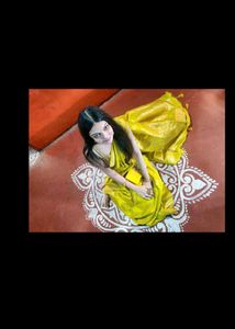 Elegant Yellow Saree