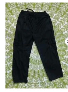 Black Wide Leg Trousers
