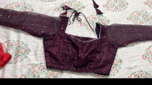 Purple Wine Color Lehenga