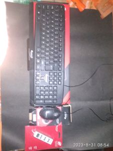 Quantum Keyboard Mouse and USB Hub 4 port combo