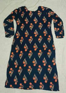 Nevy blue Kurta Set