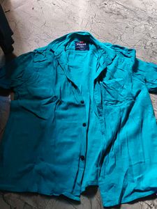 Teal Casual Shirt