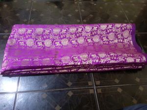 Beautiful Silk Cut Piece Fabric Of 2 Meter.