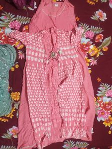 Pink Printed Fabric