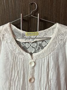 Boho White Lace Dress