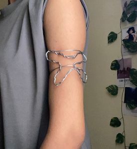 Y2k Silver Handcuff