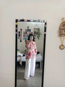 Floral Print Kurta