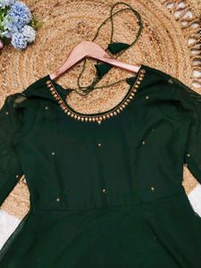 Elegant Green Kurta Set