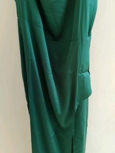 Emerald Green Slip Dress