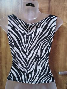 PREMIUM QUALITY 💝💖Zebra Print Sleeveless Top