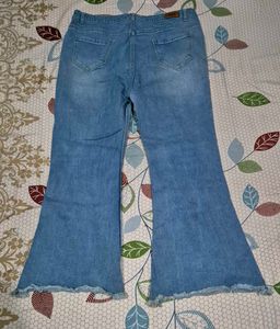 Flare Leg Denim Jeans
