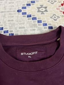 Studiofit XL Maroon Sweatshirt