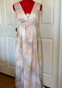H&M Flared Dress Long Summer
