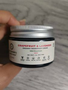 Organic Deodorant Cream