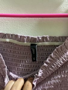 Cute Lilac Polka Dot Dress