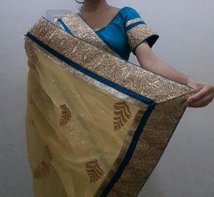 Embroidery Saree🌹