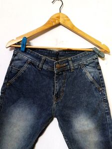 Gas Brand Navy Blue Colour Jean For Men