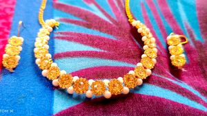 Pearl Choker ✨ With Earrings