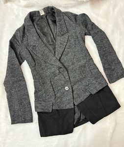 Gray Blazer