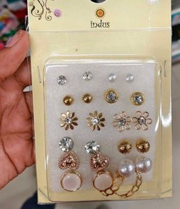 Earring Set and key chain