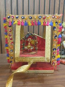 Handcrafted Laddu Gopal Swing