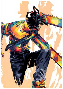 Pack Of 20 Chainsaw Anime Poster