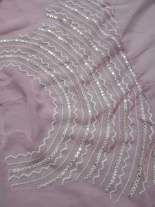 Elegant Sequin Embellished Saree