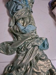 Ruffled Saree