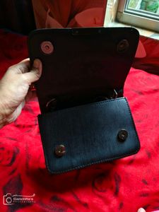 Classic Black Top Handle Bag